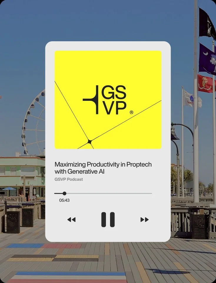 The GSVP podcast, shown on the New Jersey boardwalk