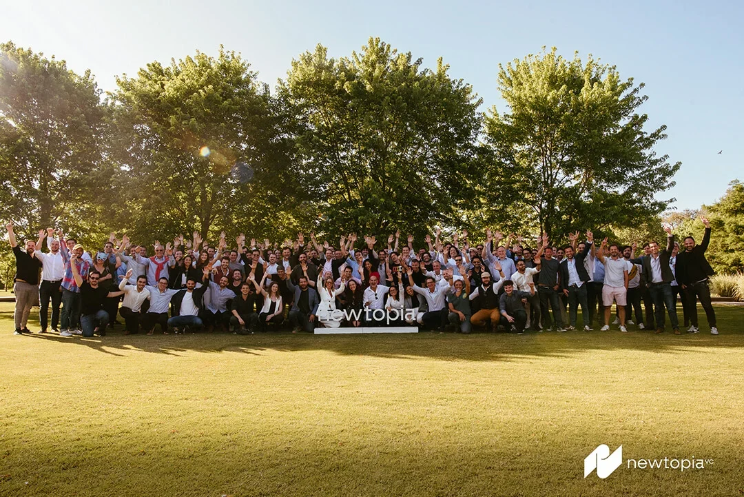 Founders and partners gathered at the Newtopia Summit in Buenos Aires